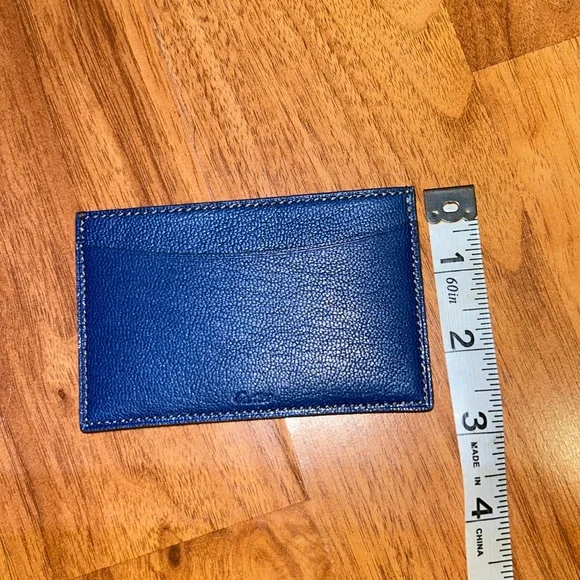 Authentic Cartier Goatskin Cardholder with Box, Dustbag and Authenticity Card